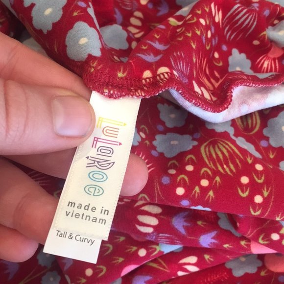 TC NWOT LuLaRoe Leggings H03 694 - Picture 3 of 3